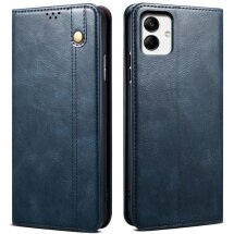 Защитный чехол UniCase Leather Wallet для Samsung Galaxy A05 (A055) - Blue: фото 1 из 8