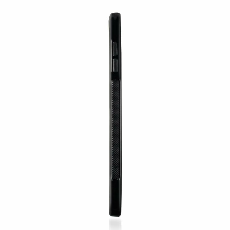 Силиконовая накладка Deexe S Line для Galaxy A7 (A700) - Black: фото 4 из 5