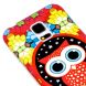 Силиконовая накладка Deexe Owl Pattern для Samsung S5 mini (G800) - Mosaic Owl (SM5-8704K). Фото 5 из 6