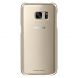 Накладка Clear Cover для Samsung Galaxy S7 (G930) EF-QG930CFEGRU - Gold (115208F). Фото 1 из 6