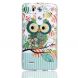 Силиконовая накладка Deexe Owl Pattern для LG G3s (D724) - Owl in Flowers (G3S-7212F). Фото 2 з 7