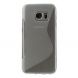 Силиконовая накладка Deexe S Line для Samsung Galaxy S7 (G930) - Gray (115222H). Фото 2 з 6