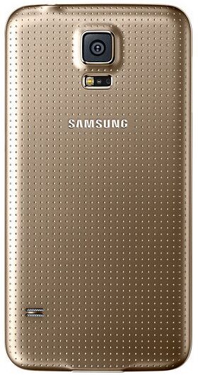 Оригінальна задня кришка для Samsung Galaxy S5 (G900) EF-OG900S - Bronze: фото 1 з 2