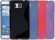 Силиконовая накладка Deexe S Line для Samsung Galaxy Alpha (G850) - Crimson (SA-8308M). Фото 4 из 4
