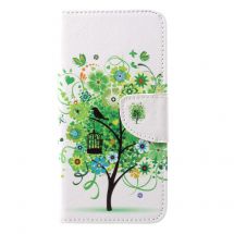 Чехол-книжка Deexe Color Wallet для Huawei Y7 - Summer Tree: фото 1 из 6