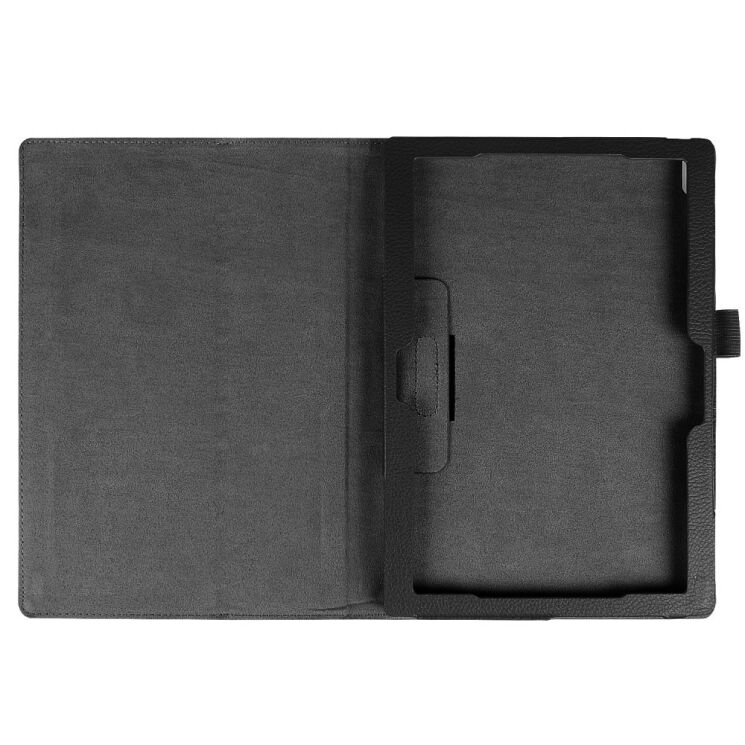 Чохол UniCase Book Type для Lenovo Tab 4 10 (TB-X304) / Tab 4 10 Plus (TB-X704) - Black: фото 5 з 8