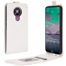Чохол Deexe Flip Case для Nokia 3.4 - White: фото 1 з 12
