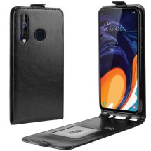 Чехол Deexe Flip Case для Samsung Galaxy A60 (A605) - Black: фото 1 из 10