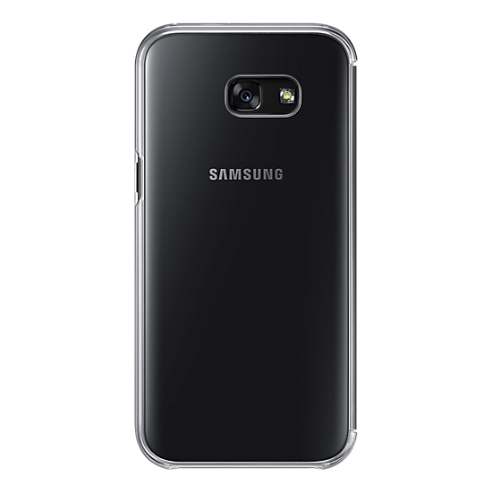 Чехол-книжка Clear View Cover для Samsung Galaxy A5 2017 (A520) EF-ZA520CBEGRU - Black: фото 2 из 7