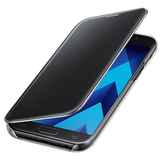 Чохол-книжка Clear View Cover для Samsung Galaxy A5 2017 (A520) EF-ZA520CBEGRU - Black: фото 4 з 7