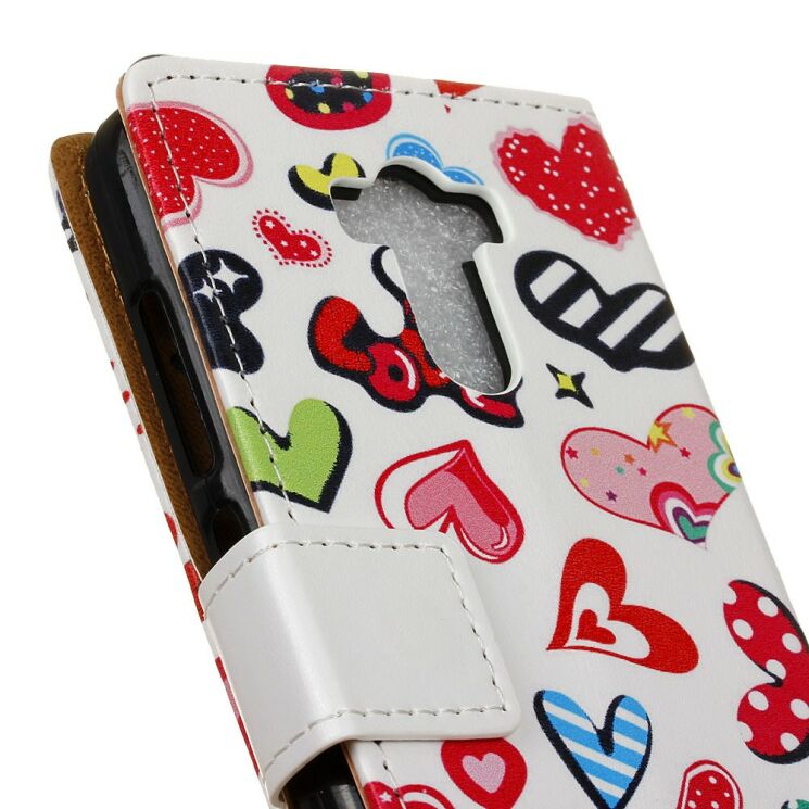 Чохол-книжка Deexe Color Wallet для Xiaomi Redmi 4 Prime / 4 Pro - Heart Pattern: фото 3 з 6