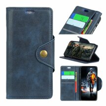 Чохол-книжка UniCase Vintage Wallet для LG G7 Fit - Dark Blue: фото 1 з 8