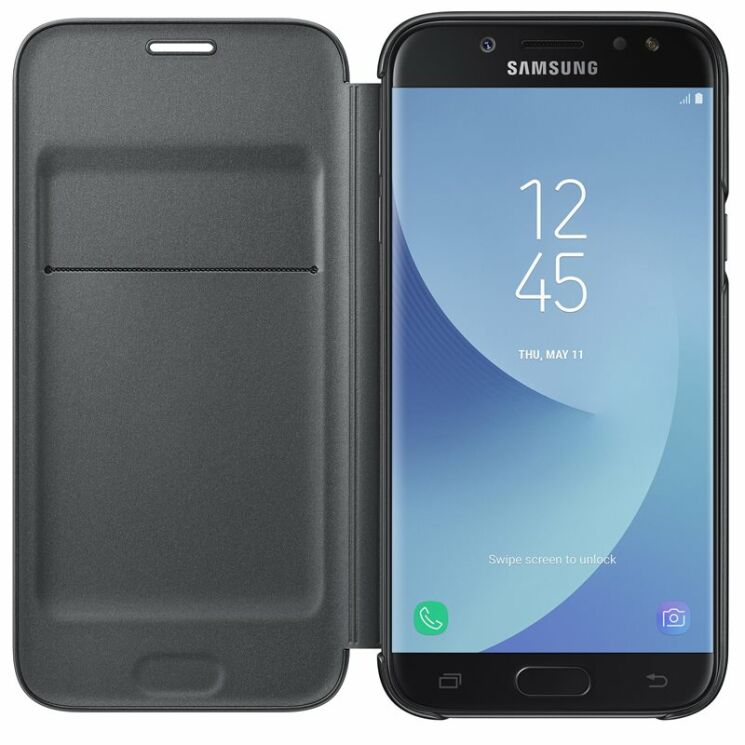Чохол-книжка Wallet Cover для Samsung Galaxy J7 2017 (J730) EF-WJ730CBEGRU - Black: фото 2 з 4