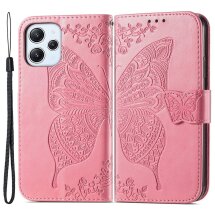 Чохол UniCase Butterfly Pattern для Xiaomi Redmi 12 - Pink: фото 1 з 9