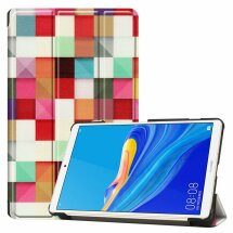 Чохол UniCase Life Style для Huawei MediaPad M6 8.4 - Colorful Triangles Grids: фото 1 з 10