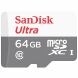 Карта памяти SanDisk microSDXC 64GB Ultra C10 UHS-I R100MB/s + адаптер (945132). Фото 1 из 3