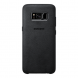 Кожаный чехол Alcantara Cover для Samsung Galaxy S8 (G950) EF-XG950ASEGRU - Dark Gray (114303S). Фото 1 з 3