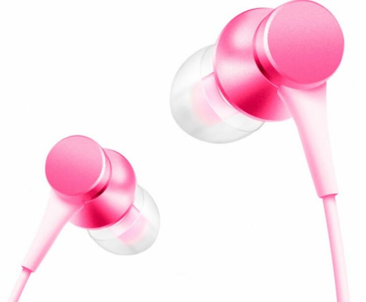 Проводная стерео-гарнитура Xiaomi Piston Fresh Bloom - Pink: фото 1 из 8