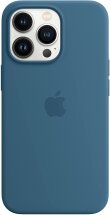 Оригинальный чехол Silicone Case with MagSafe для Apple iPhone 13 Pro (MM2G3ZE/A) - Blue Jay: фото 1 из 5