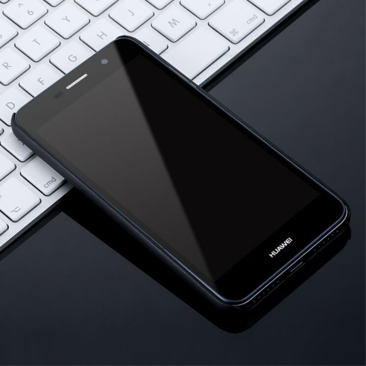 Пластиковий чохол X-LEVEL Slim для Huawei Y6 Pro - Black: фото 3 з 6
