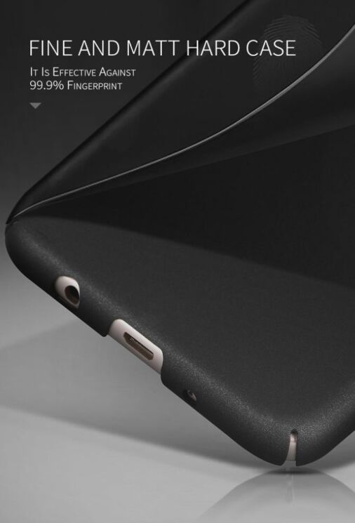Пластиковый чехол X-LEVEL Slim для Samsung Galaxy J3 2017 (J330) - Wine Red: фото 7 из 10