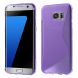 Силиконовая накладка Deexe S Line для Samsung Galaxy S7 edge (G935) - Violet (111447V). Фото 1 з 6