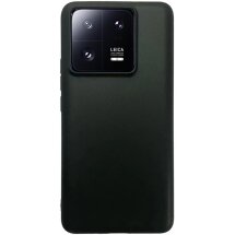 Силіконовий (TPU) чохол Deexe Matte Case для Xiaomi 13T / 13T Pro - Black: фото 1 з 4