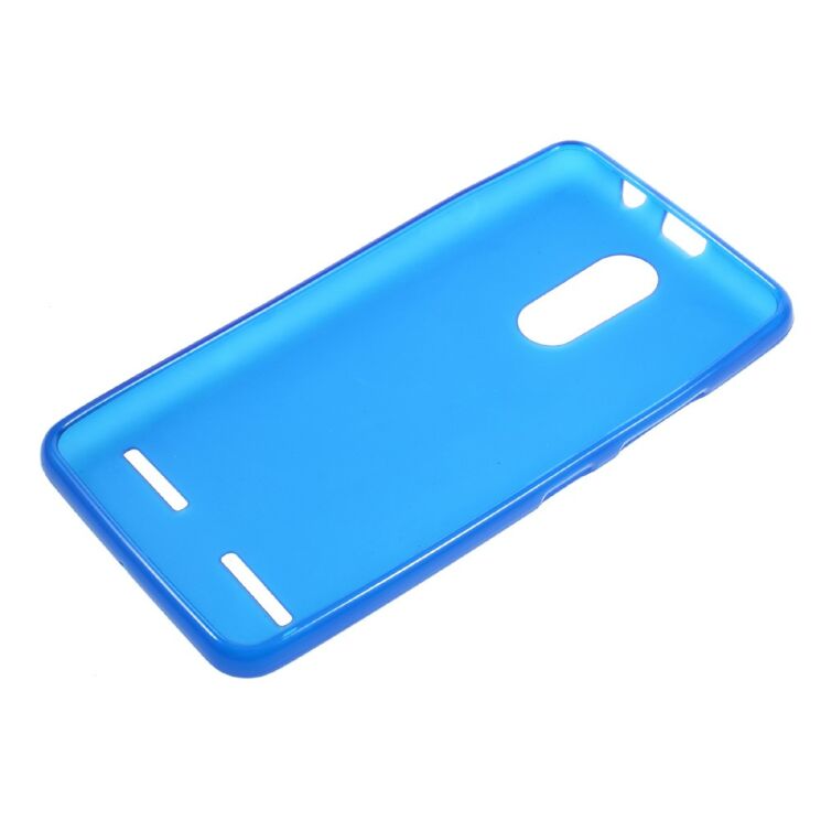Силиконовый (TPU) чехол Deexe Soft Case для Lenovo K6 - Light Blue: фото 5 из 5
