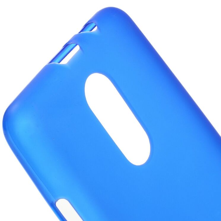 Силиконовый (TPU) чехол Deexe Soft Case для Lenovo K6 - Light Blue: фото 3 из 5