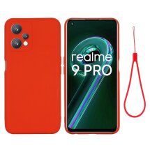 Защитный чехол Deexe Silicone Case для Realme 9 Pro - Red: фото 1 из 10