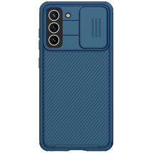 Захисний чохол NILLKIN CamShield Pro для Samsung Galaxy S21 FE (G990) - Blue: фото 1 з 17
