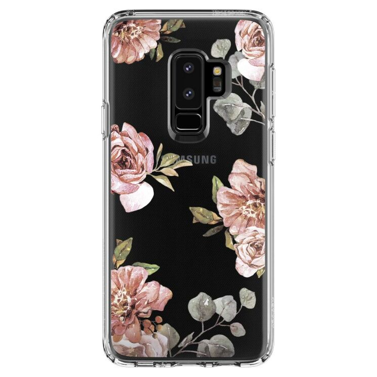 Защитный чехол Spigen SGP Liquid Crystal Blossom для Samsung Galaxy S9+ (G965) - Flower: фото 5 из 15