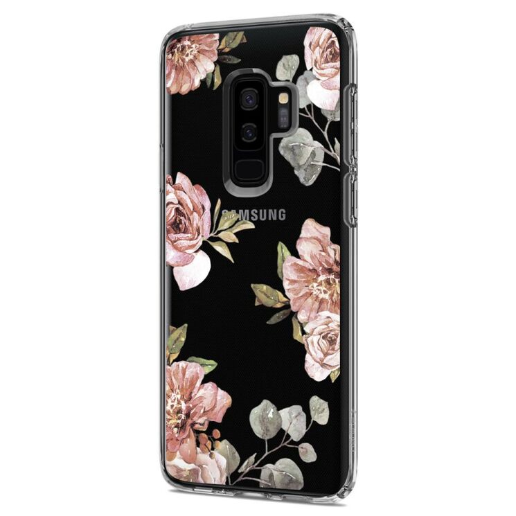 Защитный чехол Spigen SGP Liquid Crystal Blossom для Samsung Galaxy S9+ (G965) - Flower: фото 4 из 15