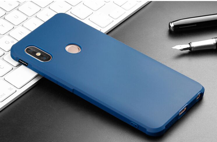 Захисний чохол UniCase Classic Protect для Xiaomi Redmi Note 5 / Note 5 Pro - Dark Blue: фото 2 з 2