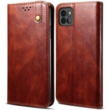 Защитный чехол UniCase Leather Wallet для Samsung Galaxy A22 5G (A226) - Red: фото 1 из 10