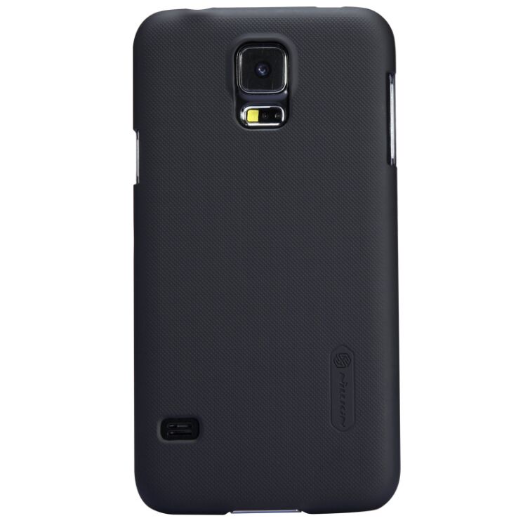 Пластиковая накладка Nillkin Frosted Shield для Samsung Galaxy S5 (G900) - Black: фото 1 з 6