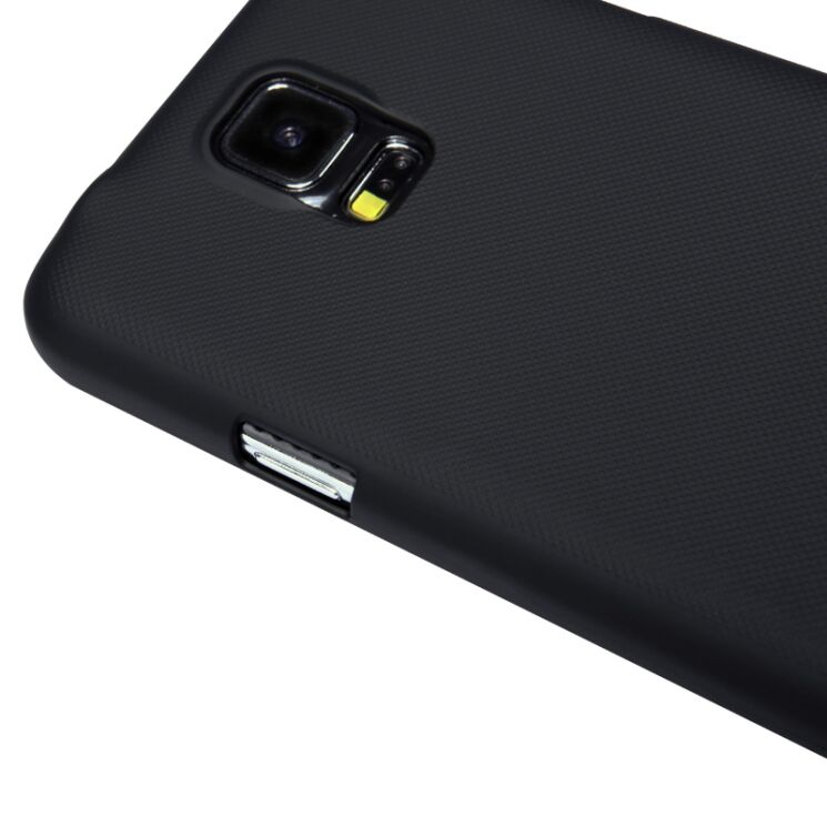 Пластиковая накладка Nillkin Frosted Shield для Samsung Galaxy S5 (G900) - Black: фото 4 из 6