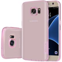 Силиконовая накладка NILLKIN Nature TPU 0.6mm для Samsung Galaxy S7 (G930) - Pink: фото 1 з 17