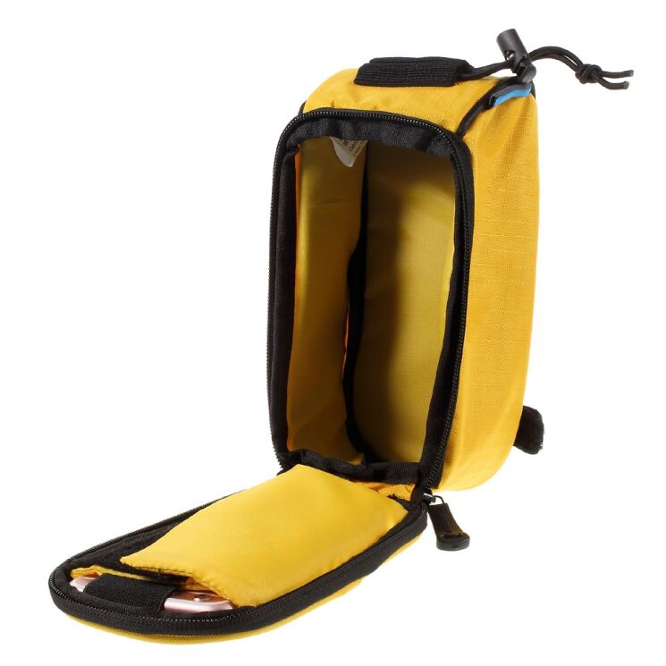 Универнальная сумка для велосипеда ROSWHEEL Top Bag - Yellow: фото 4 из 6