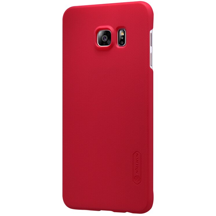 Пластиковая накладка NILLKIN Frosted Shield для Samsung Galaxy S6 edge+ (G928) - Red: фото 4 из 17