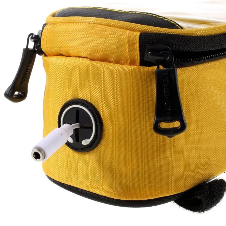 Універсальна сумка для велосипеду ROSWHEEL Top Bag - Yellow: фото 6 з 6