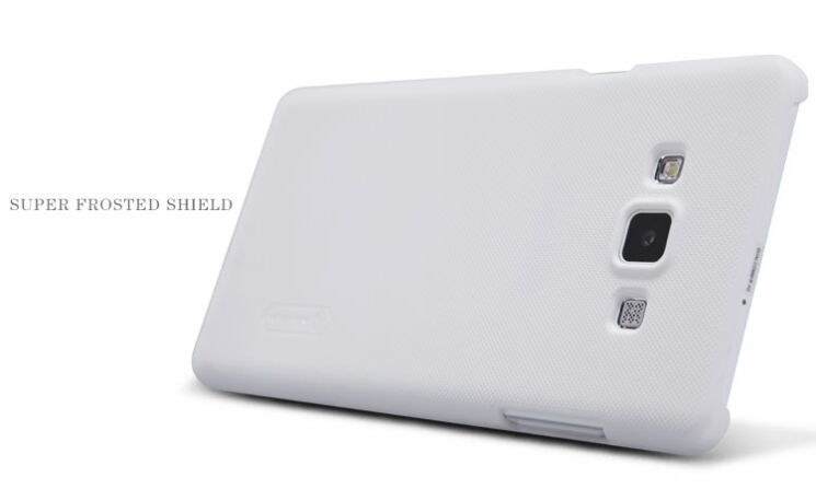 Пластиковая накладка NILLKIN Frosted Shield для Samsung Galaxy A7 (A700) - White: фото 9 из 17