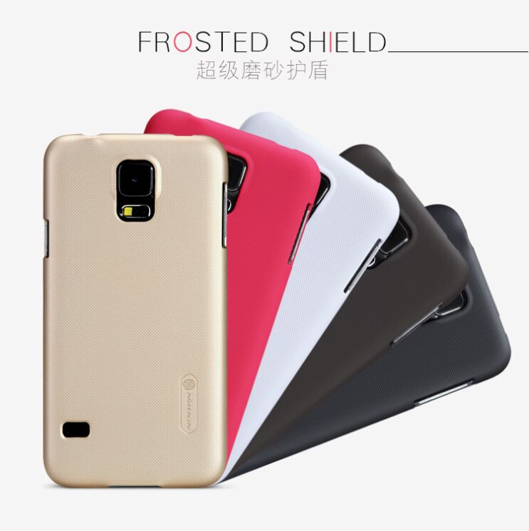 Пластиковая накладка Nillkin Frosted Shield для Samsung Galaxy S5 (G900) - Red: фото 7 з 7
