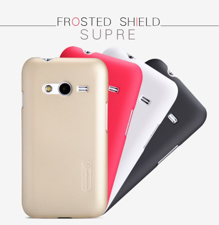 Пластиковая накладка Nillkin Super Frosted Shield для Samsung Galaxy Ace 4 (G313) - White: фото 7 з 13