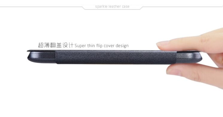 Чехол NILLKIN Sparkle Series для Samsung Galaxy Core Prime (G360) - Black: фото 10 из 13