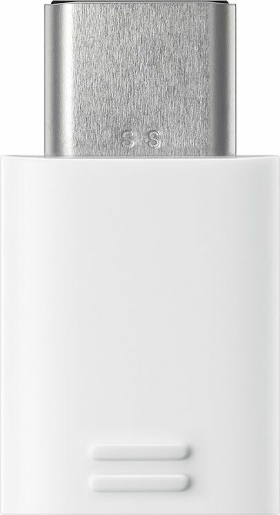 Адаптер Samsung MicroUSB Connector EE-GN930BWRGRU (MicroUSB to USB Type-C) - White: фото 4 из 4