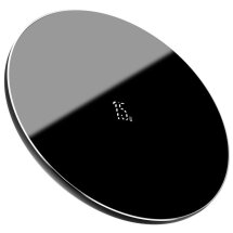 Беспроводное зарядное устройство Baseus Simple Wireless Charger (15W) WXJK-B01 - Black: фото 1 из 17