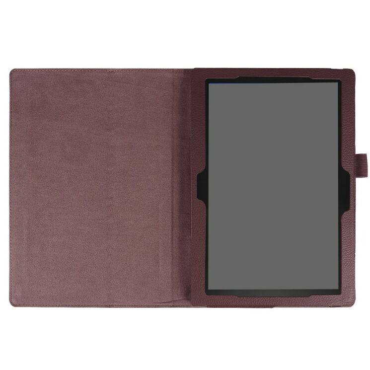 Чохол UniCase Book Type для Lenovo Tab 4 10 (TB-X304) / Tab 4 10 Plus (TB-X704) - Brown: фото 4 з 8