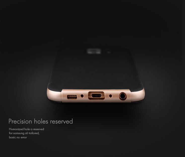 Чохол IPAKY Hybrid Cover для Samsung Galaxy S6 (G920) - Gold: фото 14 з 14