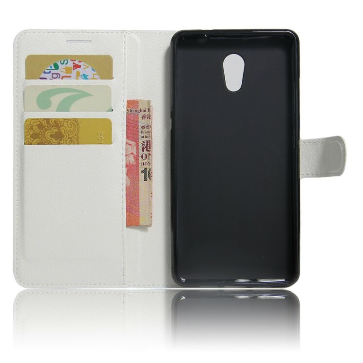 Чехол-книжка Deexe Wallet Style для Meizu M5 Note - White: фото 6 из 6